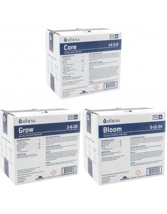 Athena Pro Core Three Part Nutrient Mix = Grow, CORE & Bloom 10lbs
