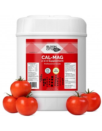 Bloom City Professional Grade Ultra Pure Cal-Mag Growing Fertilizer, 5 Gallon (640 oz)