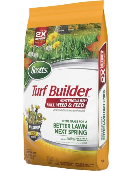 Scotts Turf Builder WinterGuard Fall Weed & Feed 3 - 5,000 sq. ft., 2-Pack